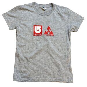 Y2K Burton Snowboarding Baby Tee Size Medium
